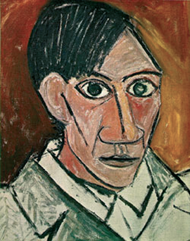 Pablo Picasso, Autoritratto, 1907