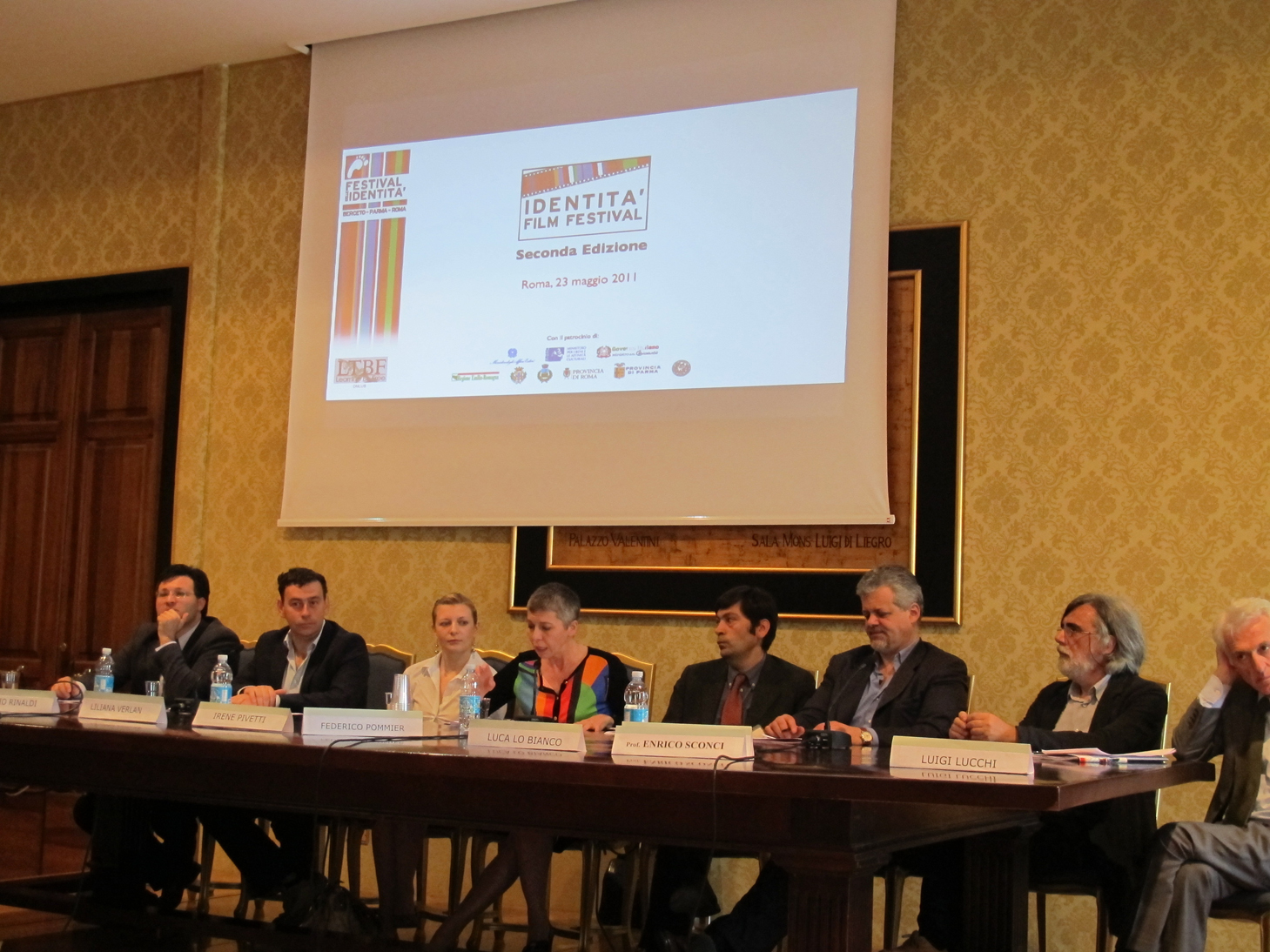 Conferenza nella sede di Roma LTBF Onlus dell'On. Irene Pivetti